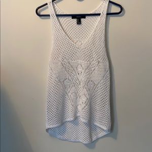 Forever 21 crochet racerback